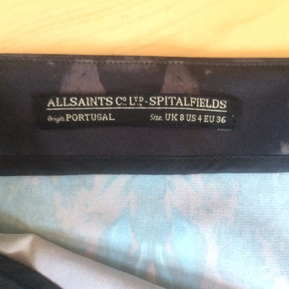 All Saints Opium Mini Skirt - Picture 2 of 4